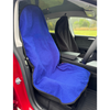 Blue Car Seat Towel Cover - Sweat Absorbing Waterproof Front Seat Protector