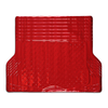 Aluminium Look Boot Mat Red Rubber