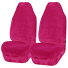 Universal Finesse Faux Fur Seat Covers - Universal Size - Pink