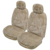 Sheepskin Seat Covers Universal 16mm Mocha