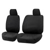Canvas Seat Covers for Mazda Bt-50 Single Cab 2011-on Black