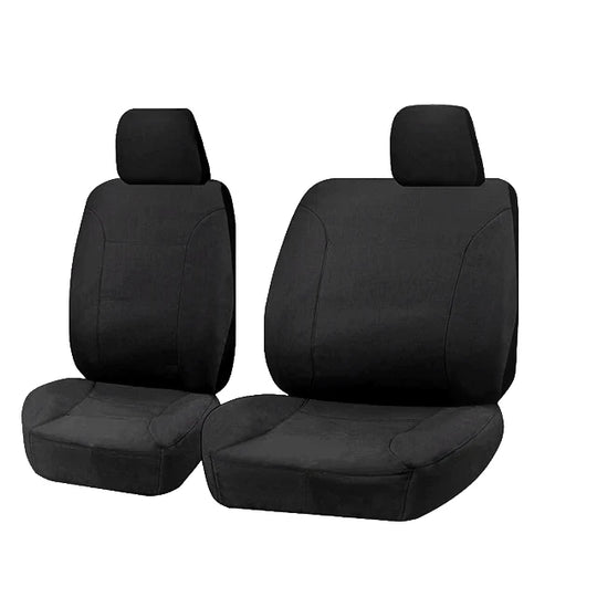 Canvas Seat Covers for Mazda Bt-50 Single Cab 2011-on Black