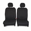 Canvas Seat Covers for Mitsubishi Pajero 11/2006-2020 Black