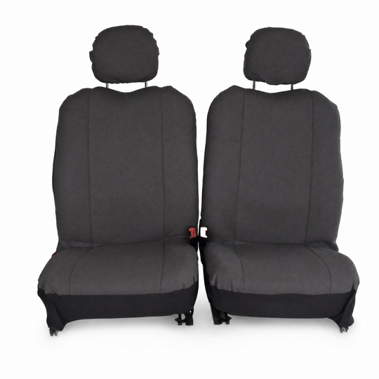 Canvas Seat Covers for Ford Ranger Dual Cab 2006-2011 Grey