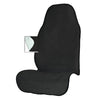 Black Car Seat Towel Cover - Sweat Absorbing Waterproof Front Seat Protector