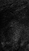 Faux Fur Seat Covers Universal Black
