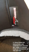 Sharkskin Neoprene Seat Covers - For Holden Colorado Dual Cab June/2012 - On Fronts Only