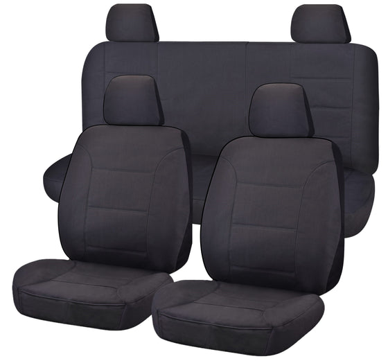 Canvas Seat Covers for Nissan Navara D40 Series Dual Cab (2006-2015)