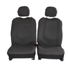 Canvas Seat Covers for Mitsubishi Triton Dual Cab 2009-2011 Grey