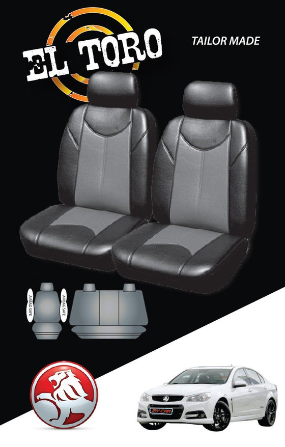 Faux Leather Seat Covers for Holden Commodore Ve-Ve11 2006-2013 Black