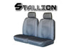 Canvas Seat Covers for Toyota Hilux Dual Cab 03/2009-2020 Grey