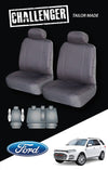 Canvas Seat Covers for Ford Territory 2004-2020 Black