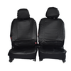 Faux Leather Seat Covers for Mazda Bt-50 Single Cab 2011-2020 Black