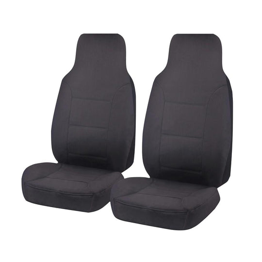 Heavy Duty Canvas Seat Covers for Toyota Hiace Trh-Kdh Series Single/Crew Cab Lwb Van (03/2005-2015)