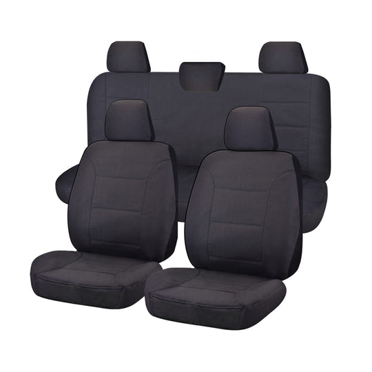 Heavy Duty Canvas Seat Covers for Volkswagon Amarok 2H Series Dual Cab (2011-2022)