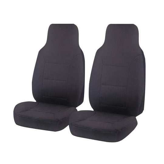 Heavy Duty Canvas Seat Covers for Toyota Hilux Single Cab Chassis (07/2015-2022)