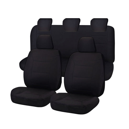 Heavy Duty Canvas Seat Covers for Ford Ranger Dual Cab Px Series (2011-2015)