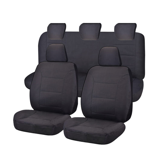 Heavy Duty Canvas Seat Covers for Ford Ranger Dual Cab Px Series (2011-2015)