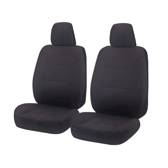 Heavy Duty Canvas Seat Covers for Mitsubishi Triton Mq-Mr Series Dual Cab (2015-2020)