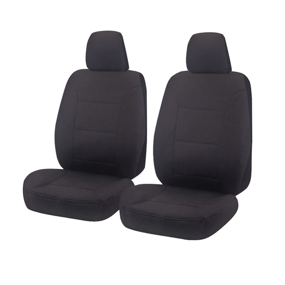 Heavy Duty Canvas Seat Covers for Mitsubishi Triton Mq-Mr Series Single Cab (2015-2022)