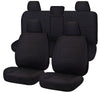 Heavy Duty Canvas Seat Covers for Toyota Hilux Dual Cab  (07/2015-2022)