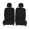 Canvas Seat Covers for Toyota Landcruiser 200 Series 7 Seater 2007-2020 Black