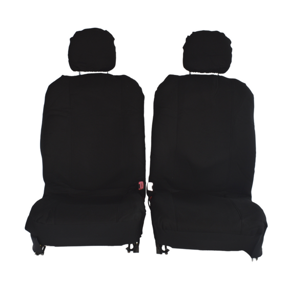 Canvas Seat Covers for Nissan Patrol 7 Seater 2004-2013 Black