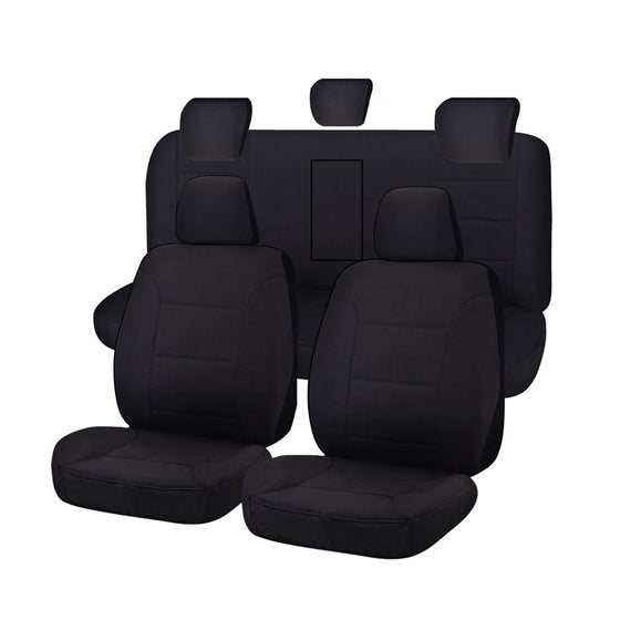 Canvas Seat Covers for Holden Colorado RG Series Dual Cab (2012-2022)