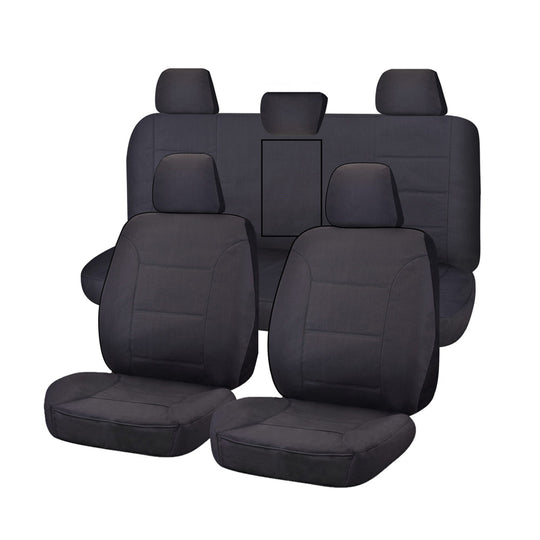 Canvas Seat Covers for Toyota Hilux Dual Cab (2005-2022)