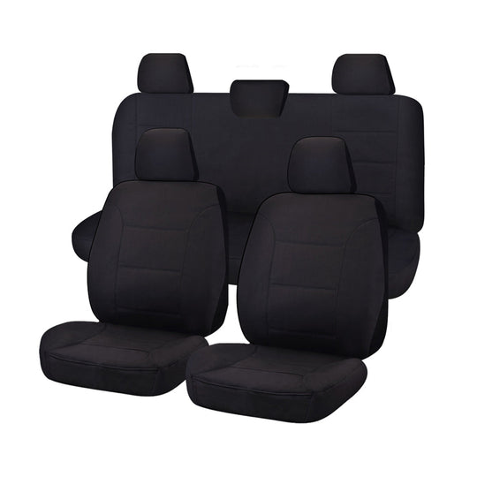 Canvas Seat Covers for Toyota Hilux Workmate/Dual Cab (2015-2022)