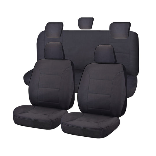 Canvas Seat Covers for Toyota Hilux Dual Cab (2005-2015)