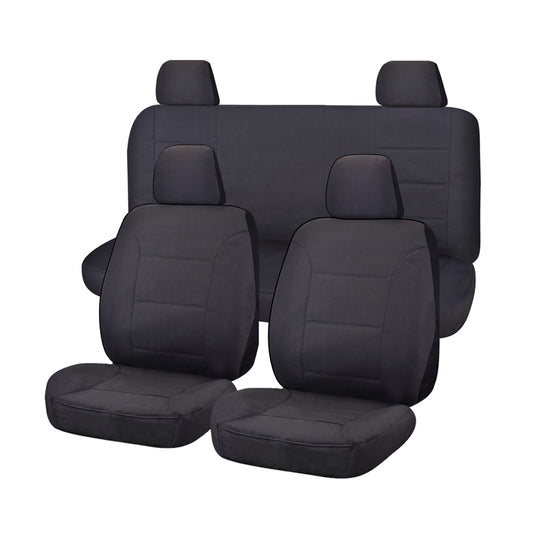 Canvas Seat Covers for Nissan Navara D23 Series 3-4 NP300 Dual Cab (2017-On)