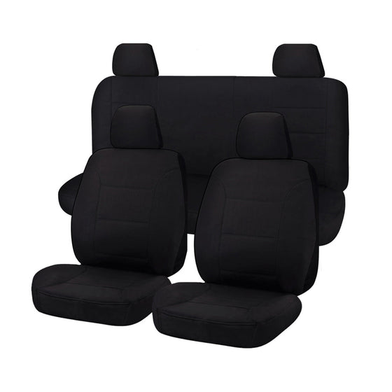 Canvas Seat Covers for Nissan Navara D40 Series Dual Cab (10/2007-02/2015)