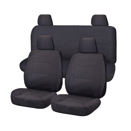 Canvas Seat Covers for Nissan Navara D40 Series Dual Cab (2006-2015)