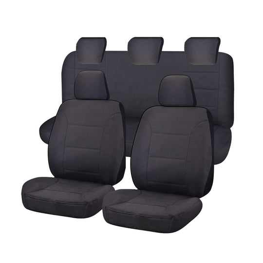 Canvas Seat Covers for Ford Ranger PX Series Dual Cab (2011-2015)