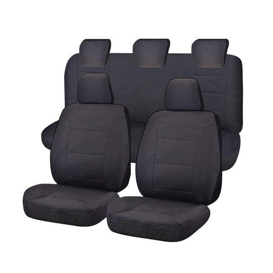 Canvas Seat Covers for Ford Ranger PXII/PXIII Series Dual Cab (2015-2022)
