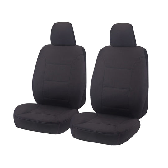 Canvas Seat Covers for Mitsubishi Triton MQ-MR Series Dual/Club Cab (2015-2023)