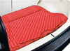 Aluminium Look Boot Mat Red Rubber