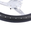 Glitzy Steering Wheel Cover With Encrusted Diamontes - Black