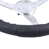 New York Steering Wheel Cover - Black