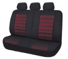Universal Opulence Rear Seat Covers Size 06/08S | Red