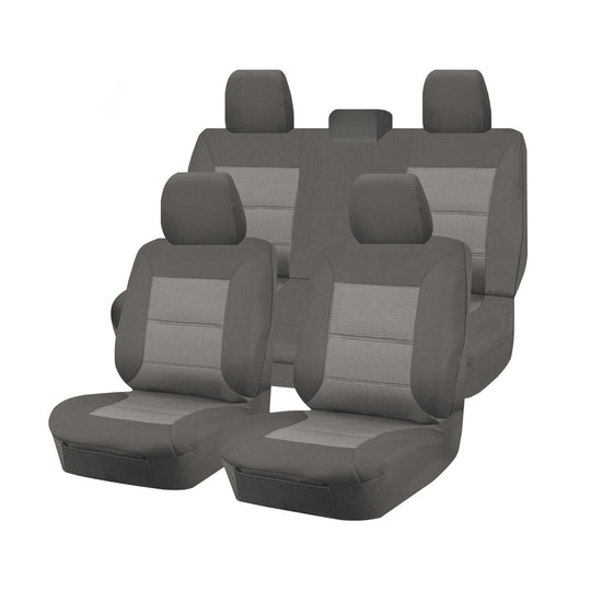 Premium Seat Covers for Toyota Hilux Workmate Dual Cab (2015-2022)