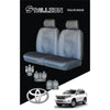 Canvas Seat Covers for Toyota Prado 11/2009-2020 150 Series Grey