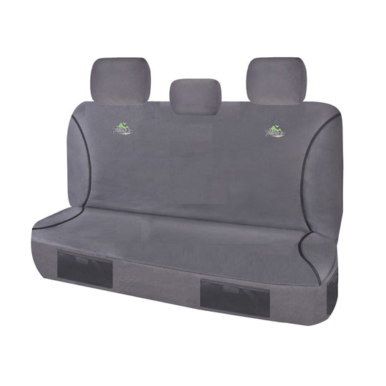 Trailblazer Canvas Seat Covers - For Toyota Hilux Workmate Dual Cab (2016-2024) Rear