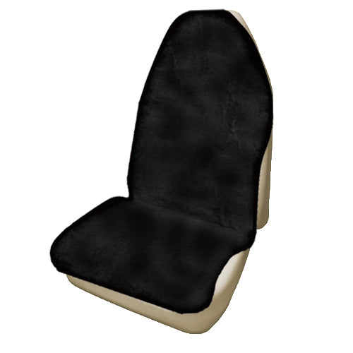 Sheepskin Seat Covers Universal Throwover 20mm Black