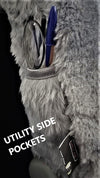 Sheepskin Seat Covers Universal 16mm Ivory