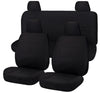 Heavy Duty Canvas Seat Covers for Nissan Navara D40 Series Dual Cab (2006-2015)