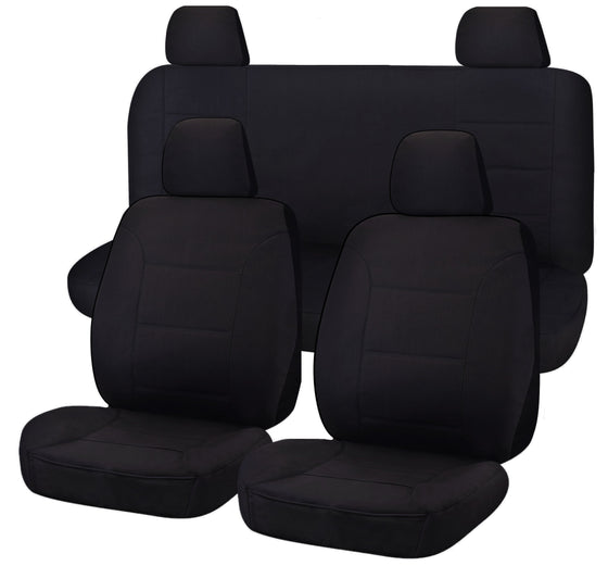 Canvas Seat Covers for Nissan Navara D23 Series 1-3 NP300 Dual Cab (2015-2017)