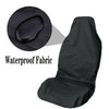 Universal Pulse Throwover Front Seat Covers - Bonus Seat Belt Buddies | Black