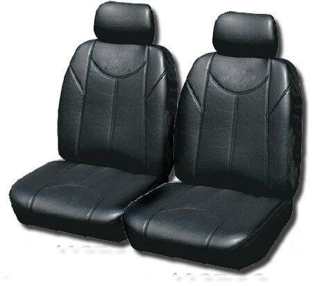 Faux Leather Seat Covers for Subaru Forester 2008-2012 Black